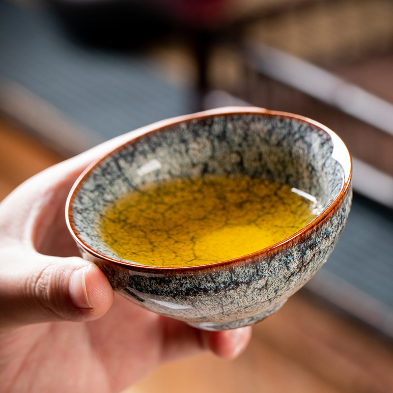 窯變四季杯主人杯禮盒裝 茶杯功夫茶具家用陶瓷禮品茗杯茶碗 窯變四季杯主人杯禮盒裝 茶杯功夫茶具家用陶瓷禮品茗杯茶碗
