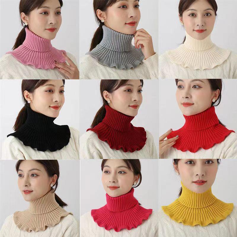 假領子新款頸椎保暖防寒百搭針織高領毛線衣領,防止頸椎病 #純手工針織 #防風保暖❤ 假領子新款頸椎保暖防寒百搭針織高領毛線衣領,防止頸椎病 #純手工針織 #防風保暖❤